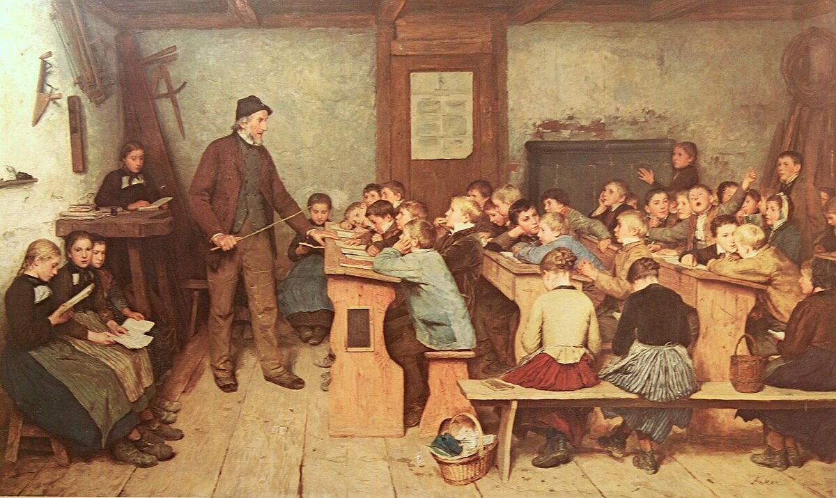 painting dorfschule anker