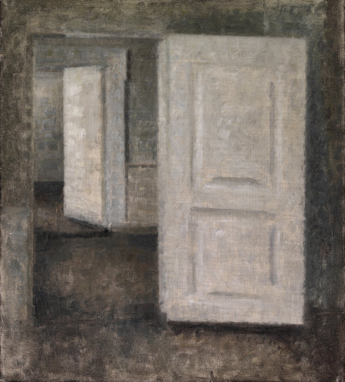 painting white doors