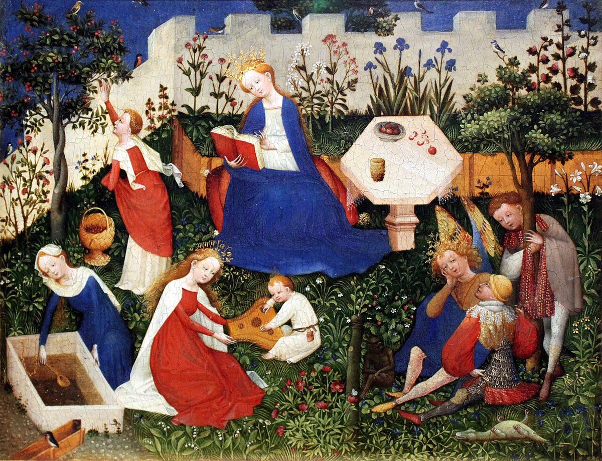 painting paradise garden